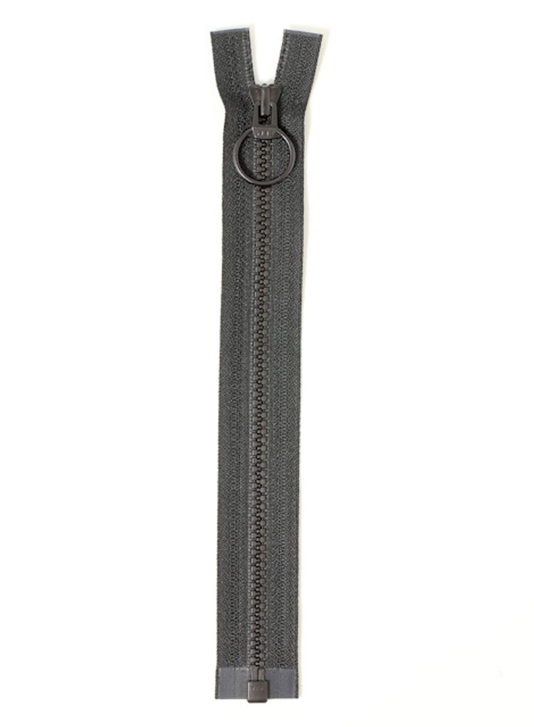 Dragkedja 20 cm, svart - delbar