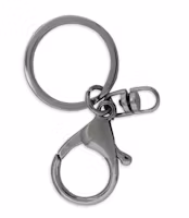 Karbinhake med nyckelring