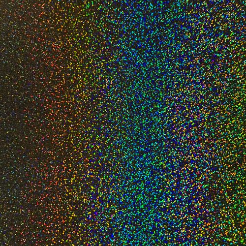 Intense sparkle - Svart, ark 30x50 cm