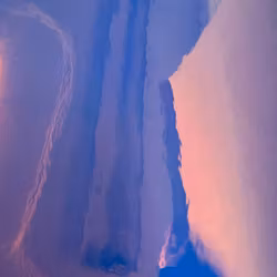 Chameleont - Isblå - ark 30x50 cm