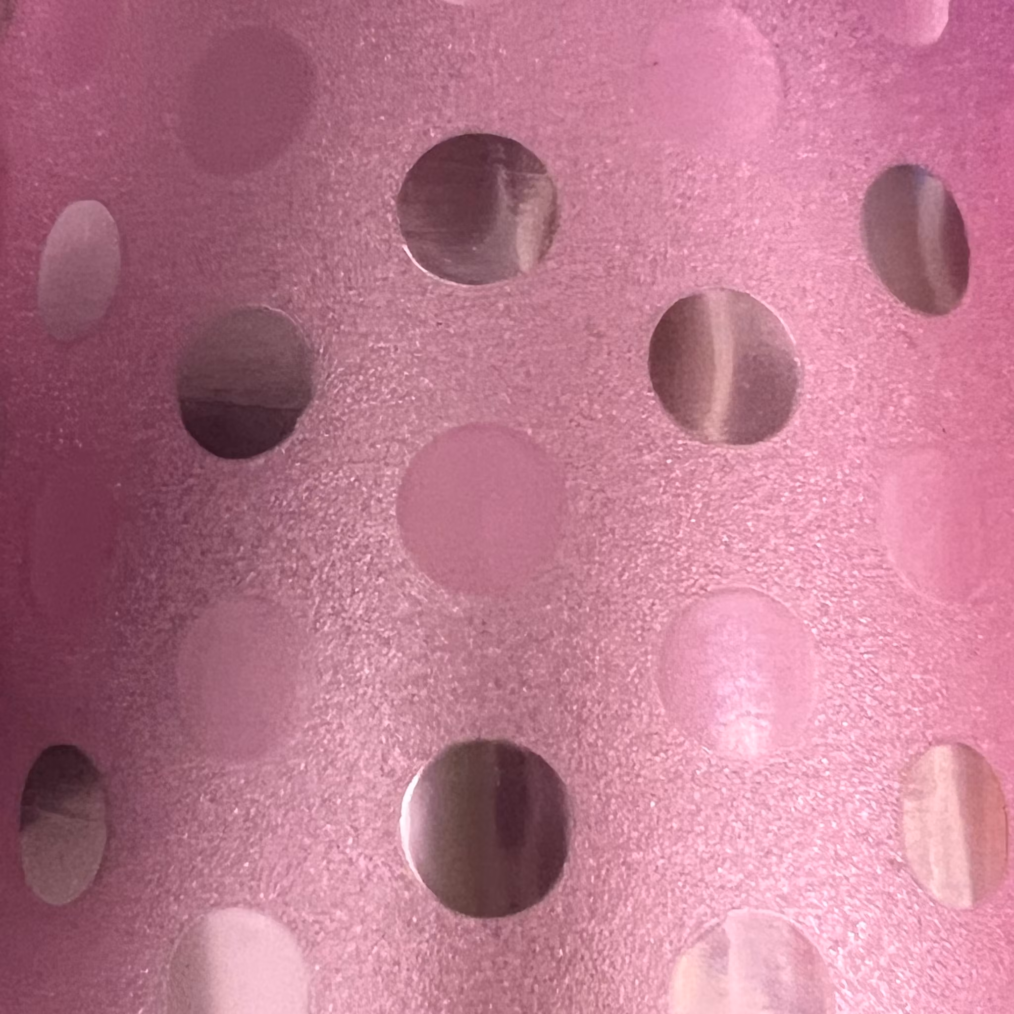 WOPA - Struktur Rosa prick, ark 30*50cm