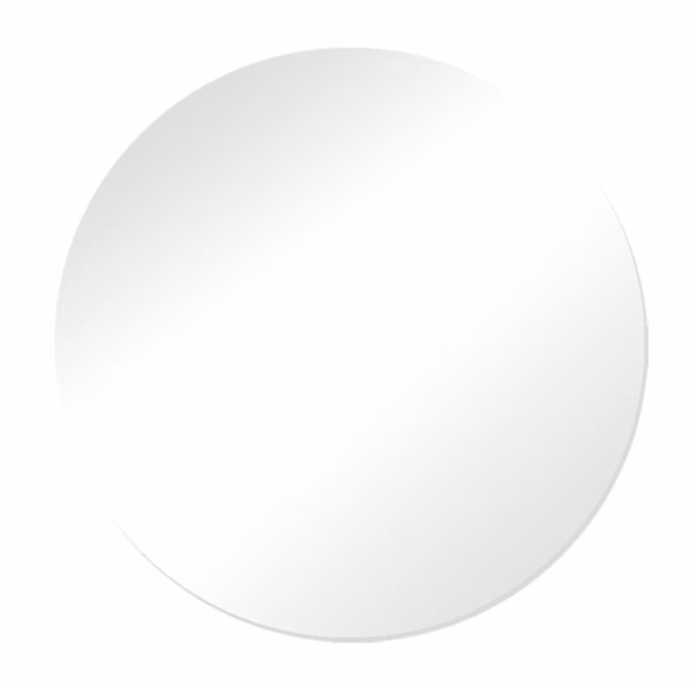 Kylskåpsmagnet , rund 63 mm, 2-pack