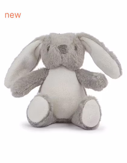 Nyckelring Mjukiskanin - Mr Grey - XS