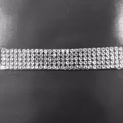 Dekorband Strass diamant påpressbart - decimetervara