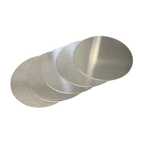 Medaljbricka - Rund av aluminium 5-pack