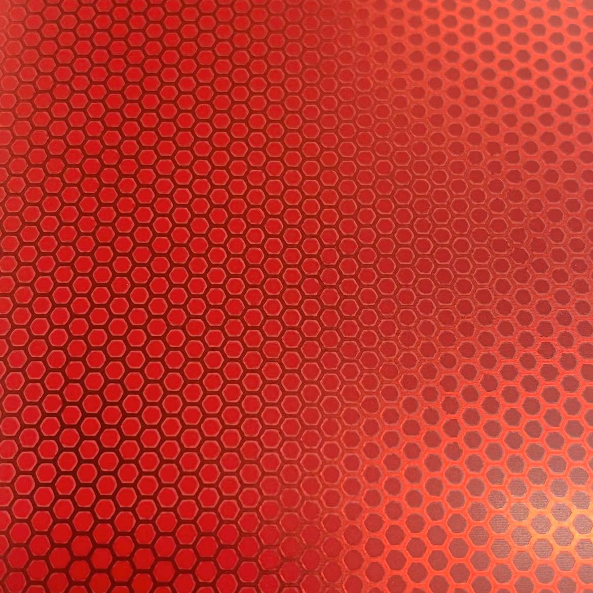 Hexagon METALLIC - Röd - 100