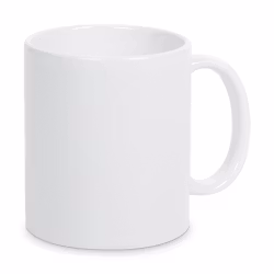 Vit mugg 80 mm - god kvalité