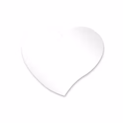 Magnetstickers Hjärta, 60x68 mm