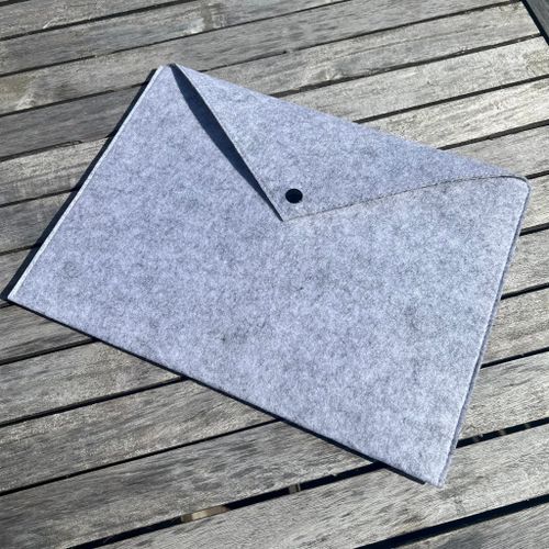 Dokumentmapp i filt, A4