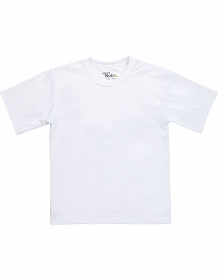 T-Shirt barn, rund hals Subli Plus