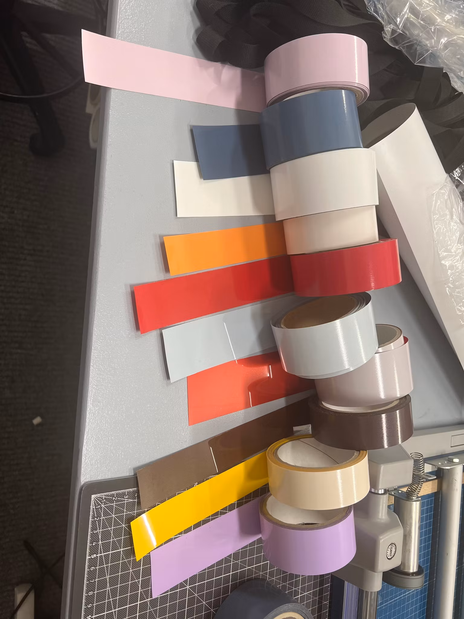 Stora Randiga påsen - remsor med premiumvinyl för kreativa projekt