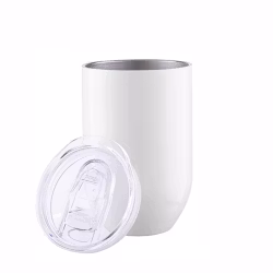 Lyxmugg / vinmugg / temosmugg - med transparent skjutlock