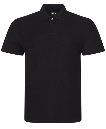 Pikétröja unisex - Svart