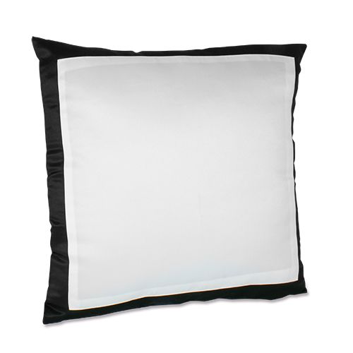 Kuddfodral - 45x45 cm - Svart