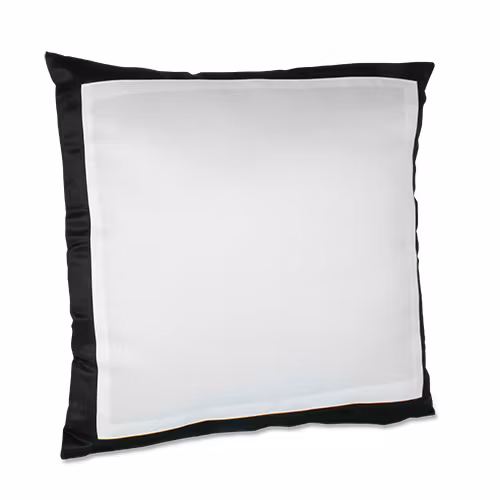 Kuddfodral - 45x45 cm - Svart