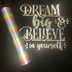 Sparkle Glitter randig - 1883 ark 25x50cm