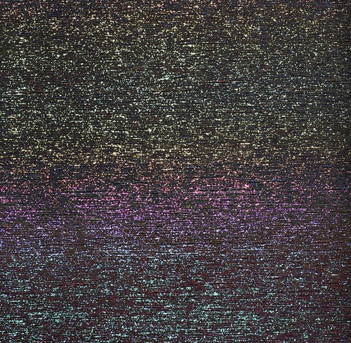 WOPA - Glitter Brush - Svart Regnbåge, ark ca 30x50cm