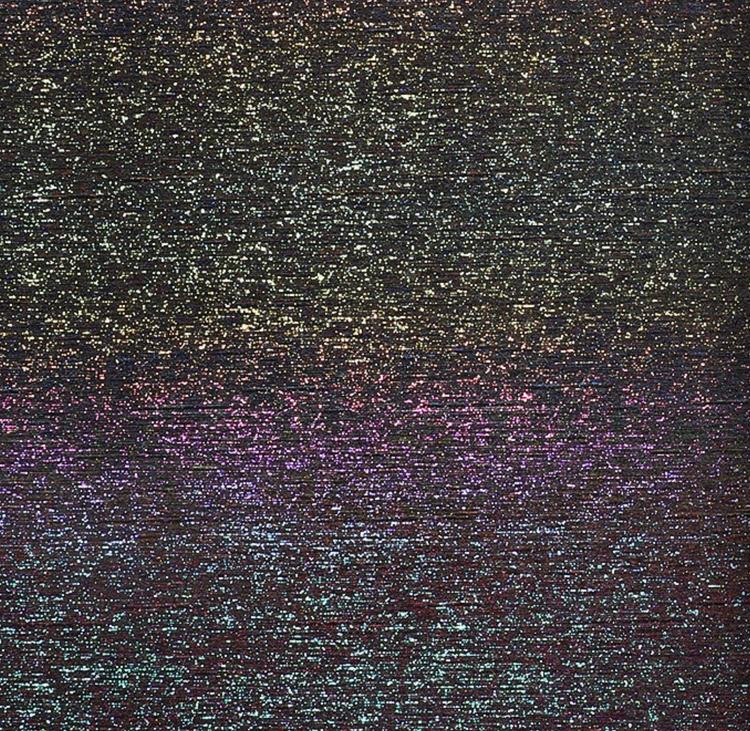 WOPA - Glitter Brush - Svart Regnbåge, ark ca 30x50cm