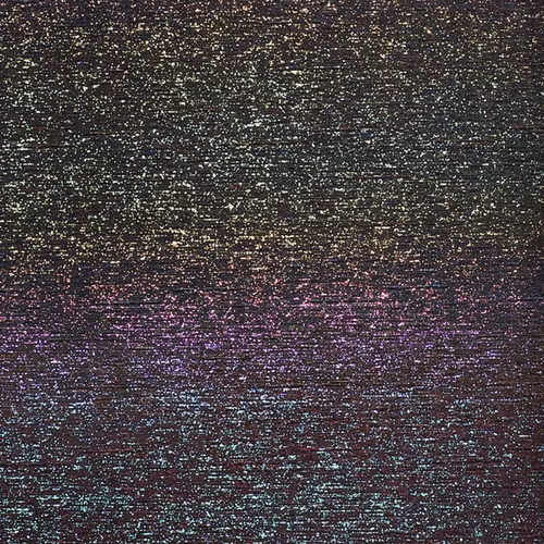 WOPA - Glitter Brush - Svart Regnbåge, ark ca 30x50cm