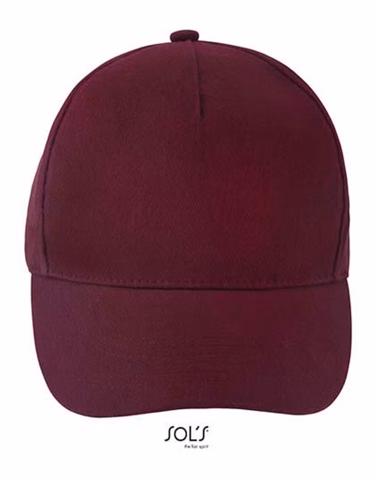 Keps Long Beach - 5 panels med metallspänne