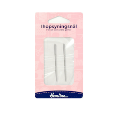 Hemline Ihopsyningsnål - 2-pack