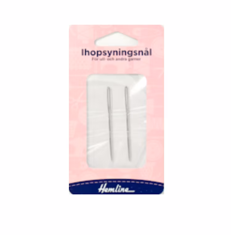 Hemline Ihopsyningsnål - 2-pack