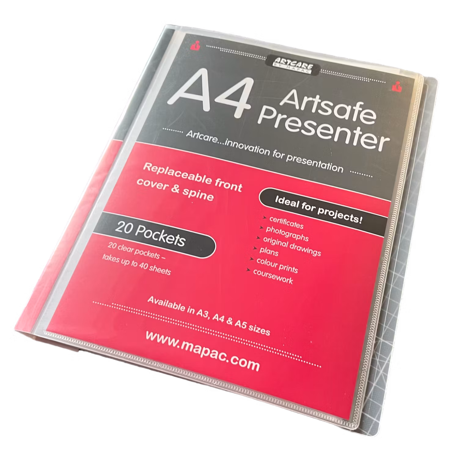 Art Safe plastmapp A4