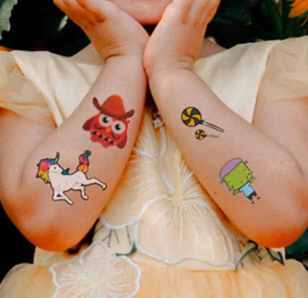 Tatueringspapper A4, 5-pack