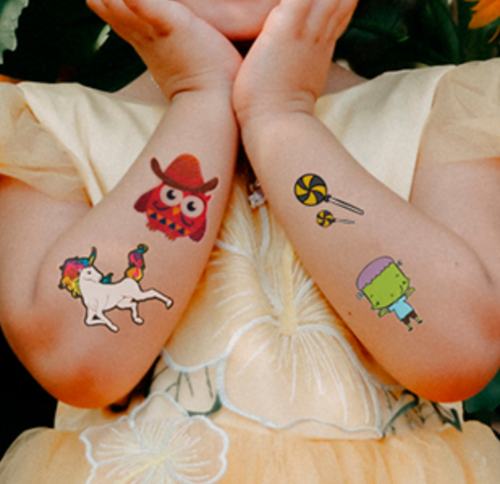 Tatueringspapper A4, 5-pack