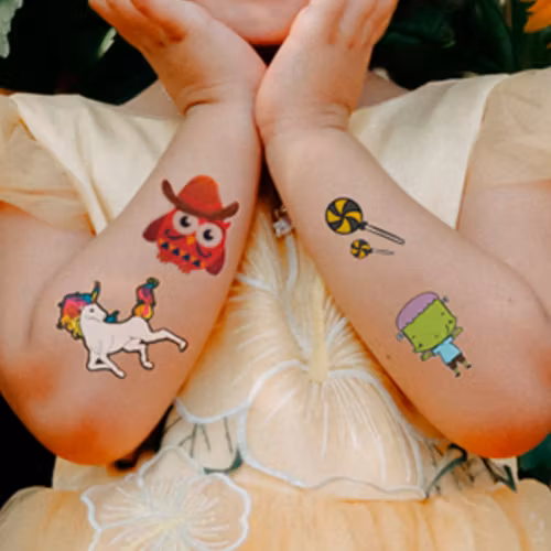 Tatueringspapper A4, 5-pack