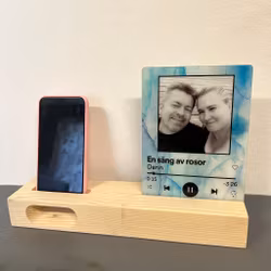 Kit med Mobilhållare/högtalare och gorillaglas