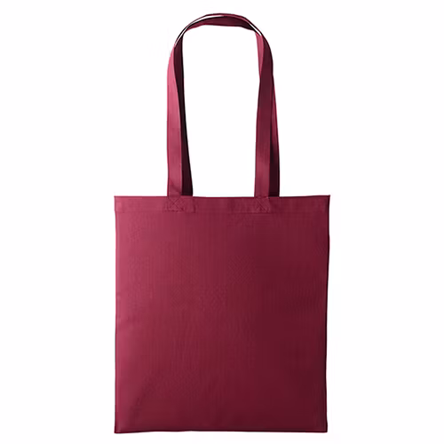 Textilkasse enkel med långt handtag