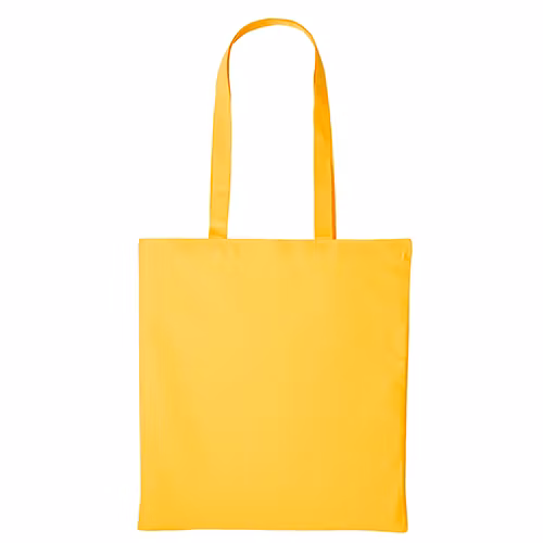 Textilkasse enkel med långt handtag