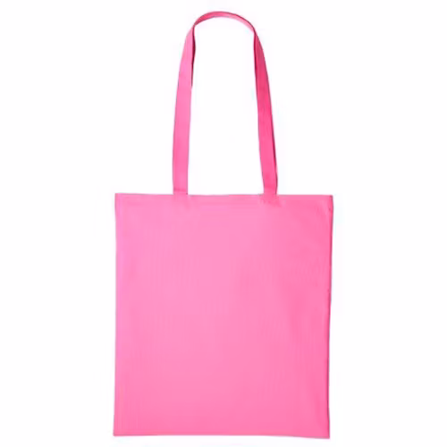 Textilkasse enkel med långt handtag