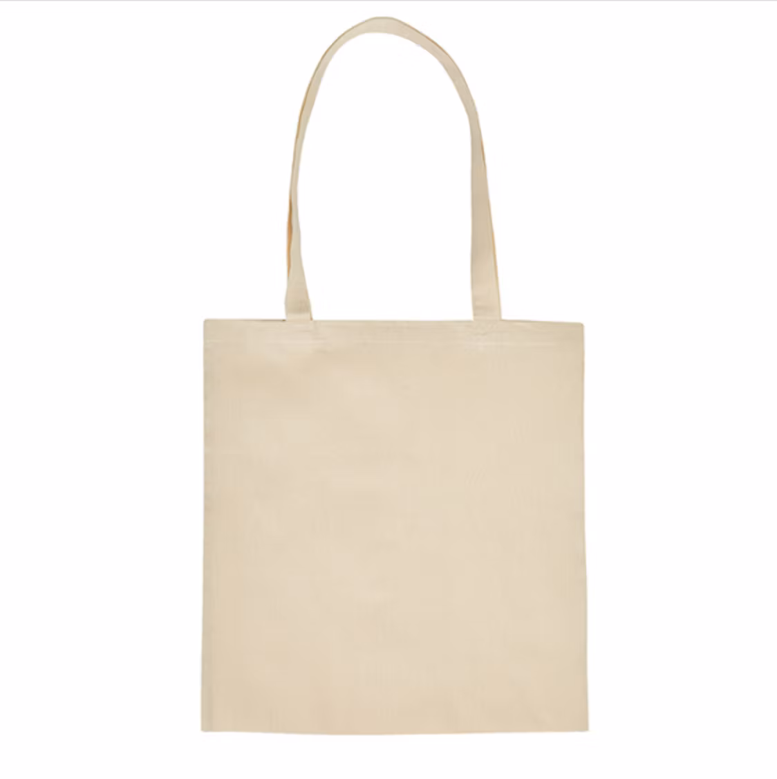 Textilkasse enkel med långt handtag