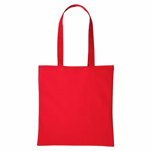 Textilkasse enkel med långt handtag