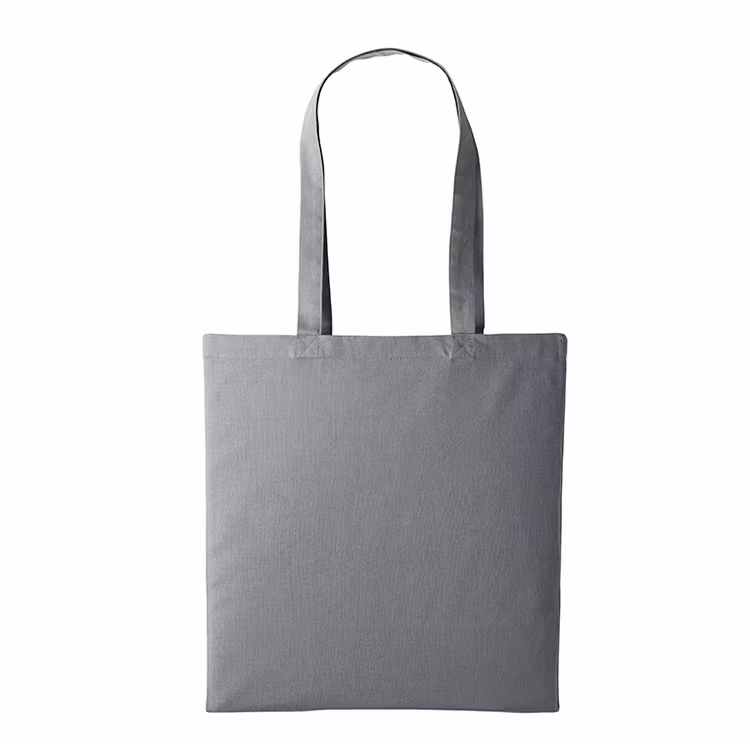 Textilkasse enkel med långt handtag