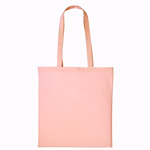 Textilkasse enkel med långt handtag