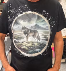 T-shirt Eko - Motiv Vargtryck