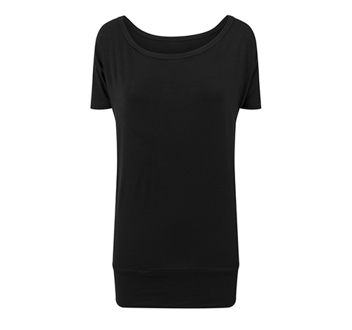 T-shirt Dam - Viskos Tee - Svart