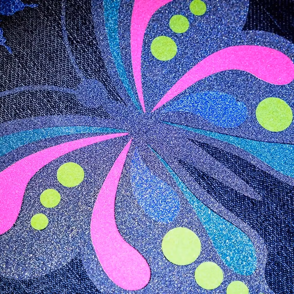 Reflex Glitter- välj bland 9 färger, ark 30x50 cm