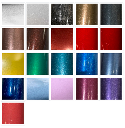 Glitter Skyltvinyl - Ark 30x50cm