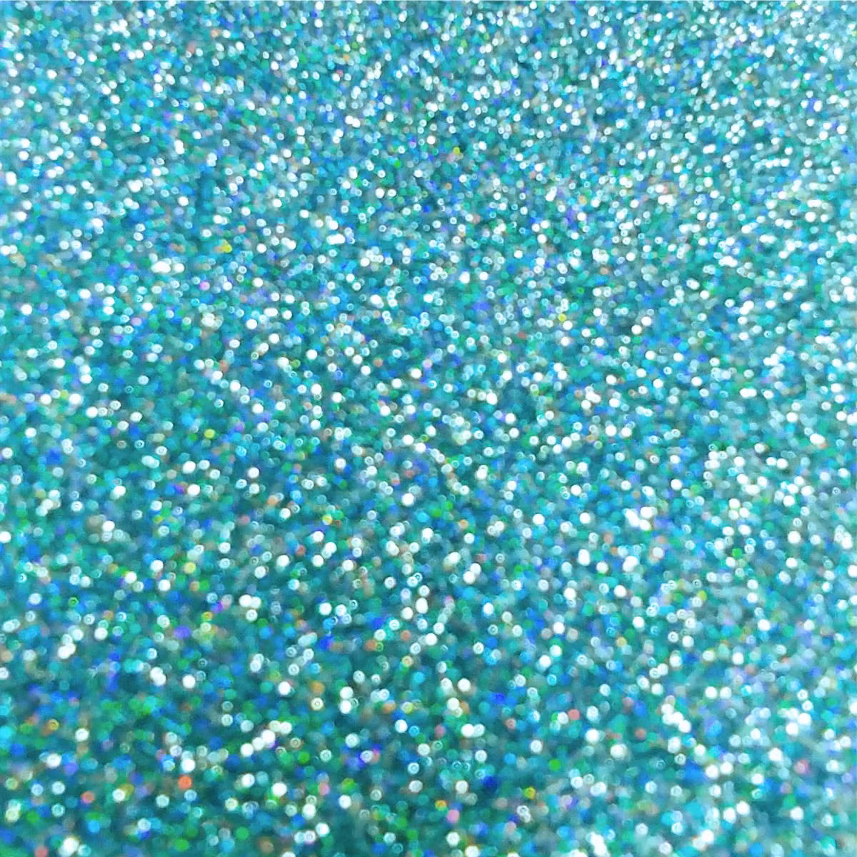 PET Glitter Turkos Rainbow - 61098, ark 30x50 cm