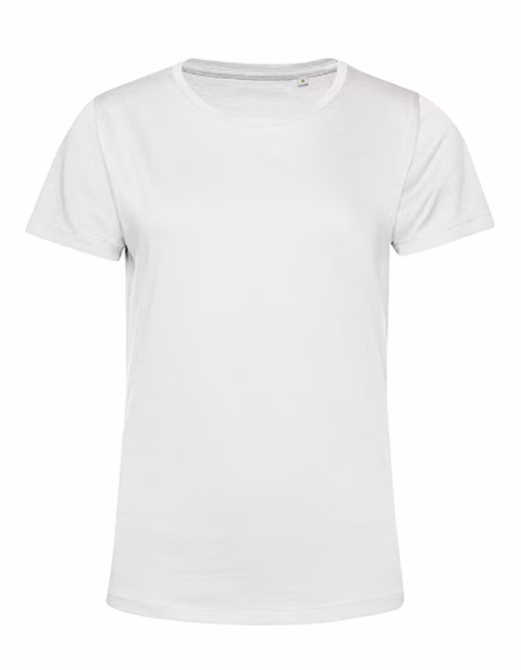 T-shirt Dam Eko - Svart / Vit