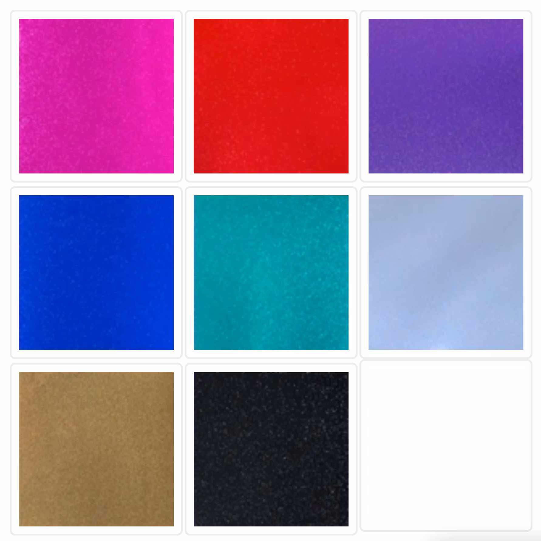 Skyltvinyl Juvelmetallic - Ark 30 x 50 cm