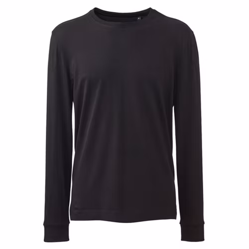 T-shirt Herr - Långärmad Svart