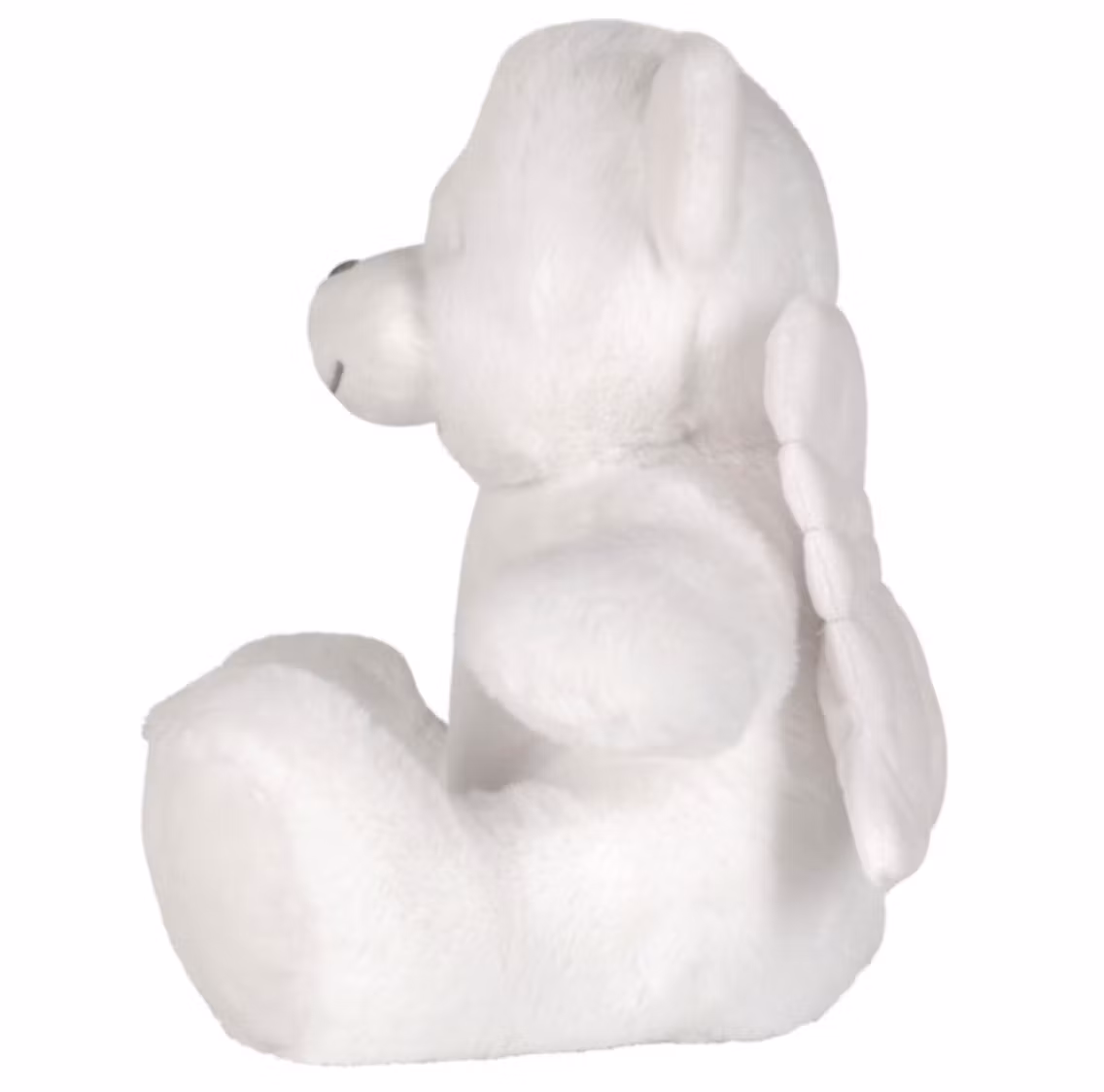 Mjukisnalle med vingar - vit - M