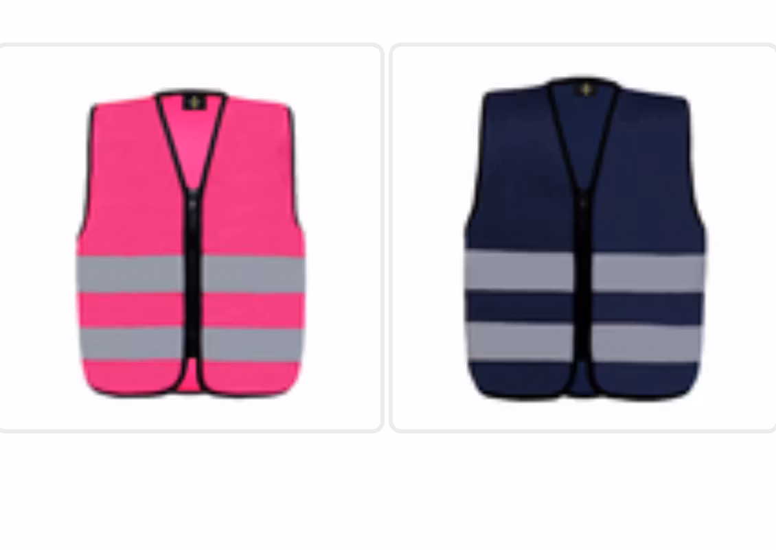 Reflexväst - Barn med dragkedja