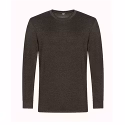 T-shirt Herr - Långärmad Mullvadsmelerad