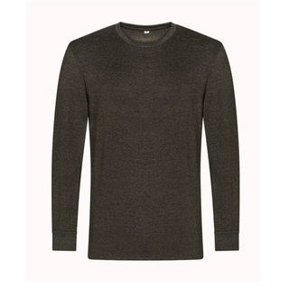 T-shirt Herr - Långärmad Mullvadsmelerad